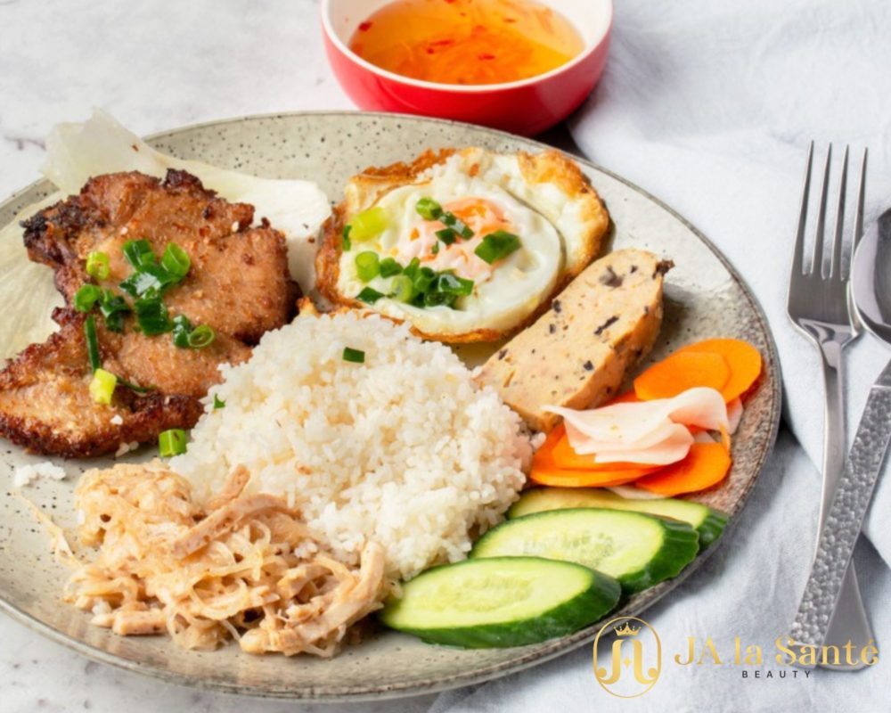 1 Dĩa cơm tấm bao nhiêu calo