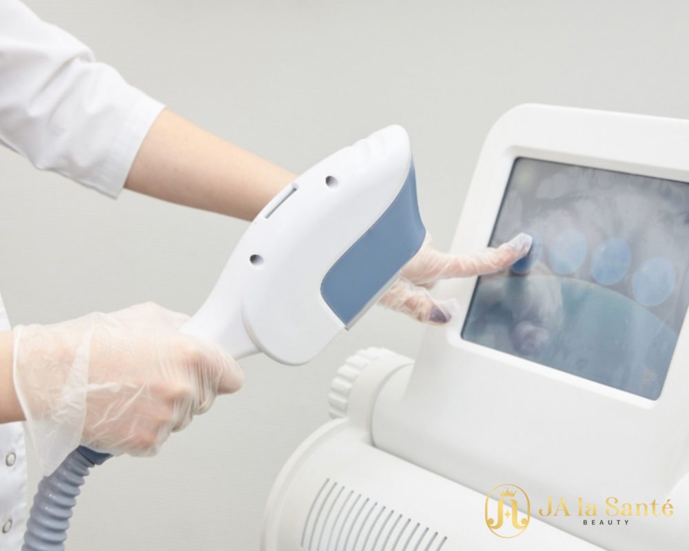 Quy trình dùng laser trẻ hóa da